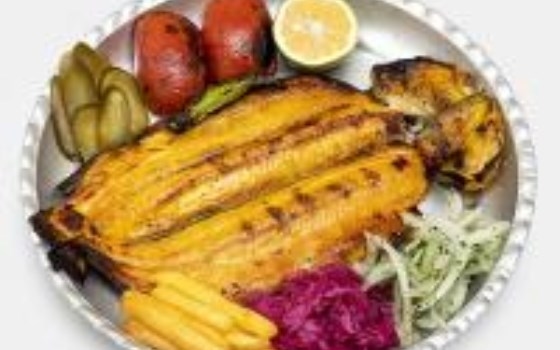 ماهی سرخ شده 2نفره